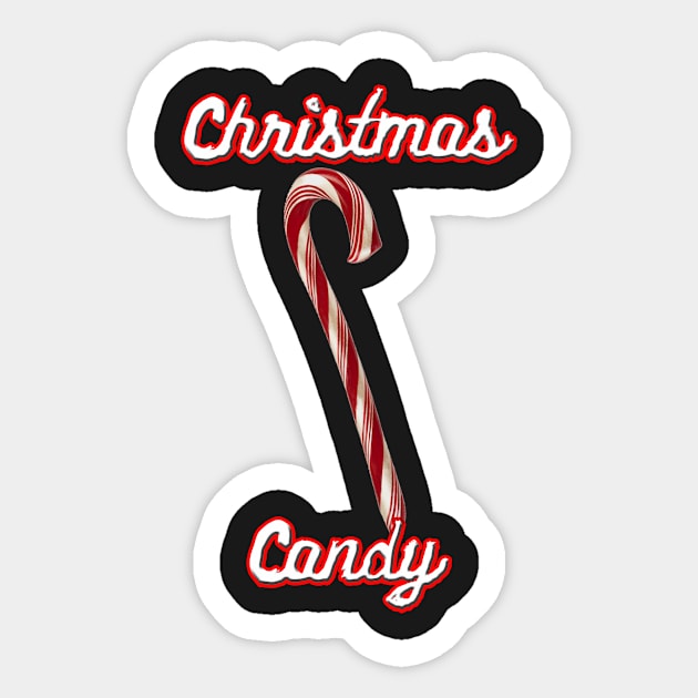 Christmas Candy Sticker by DesigningJudy